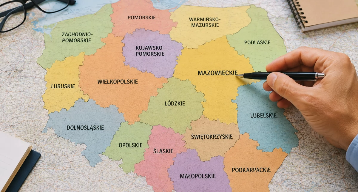 Informacje z Polski, może całkowicie zmienić Polskę Eksperci chcą nowego podziału województw - zdjęcie, fotografia