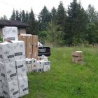 Warmińsko-Mazurska Straż Graniczna znalazła papierosy i tytoń bez akcyzy o wartości...