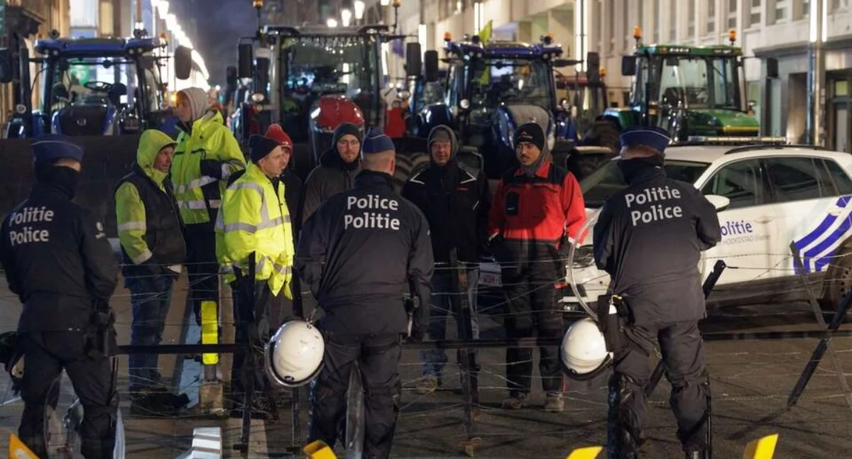 Protest rolników w sercu UE. Polacy mówią „dość”