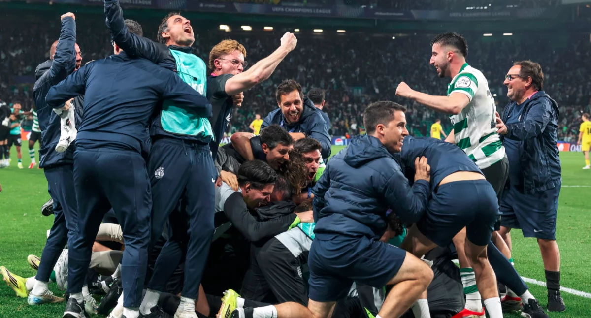 Liga Mistrzów: Sporting odrobił trzybramkową stratę!