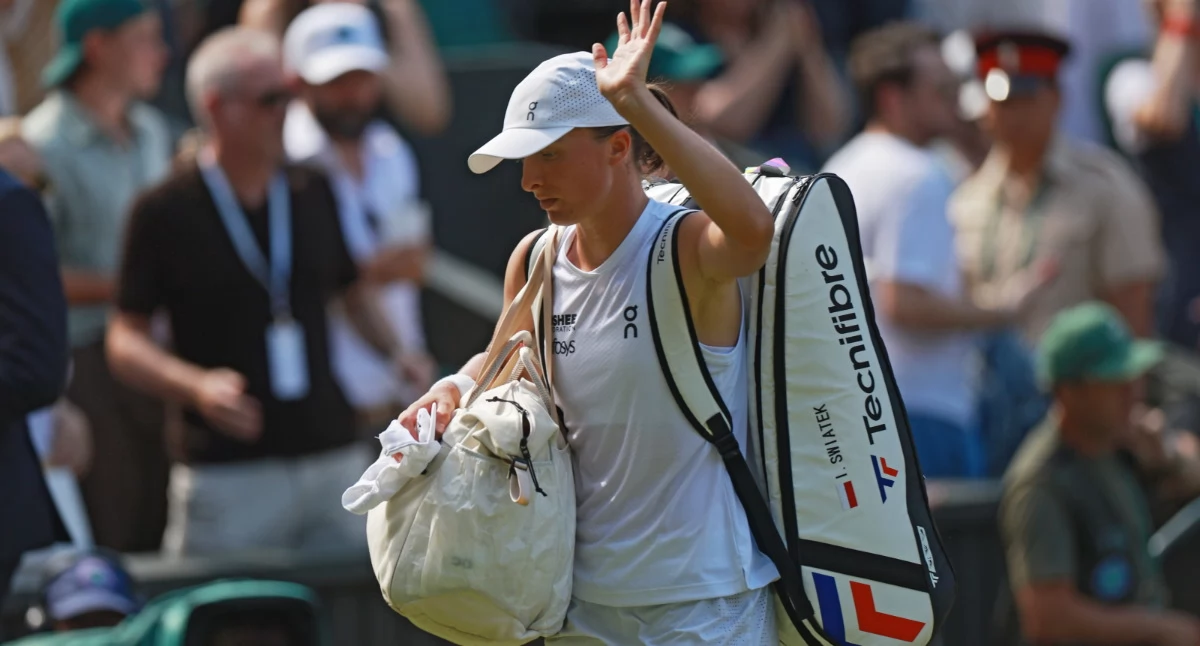 Wimbledon - Świątek: cały czas lubię grać 