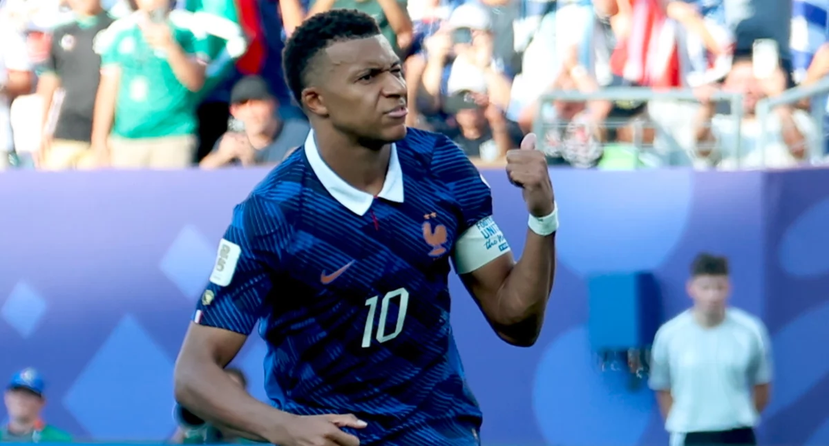 Mbappe goni Messiego