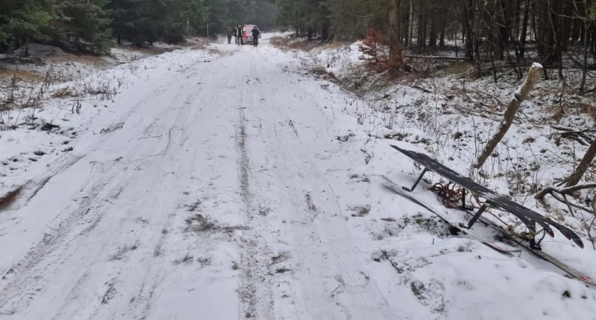Tragiczny finał kuligu. Nie żyje 25-latek