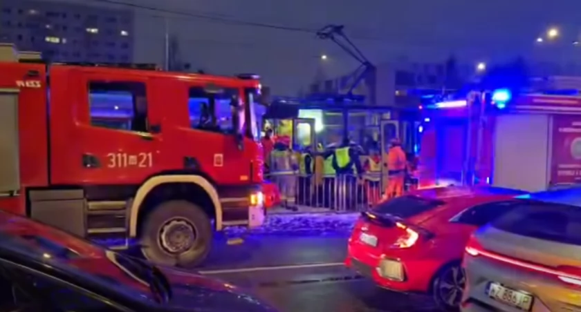 Tramwaj wypadł z torów w godzinach szczytu!