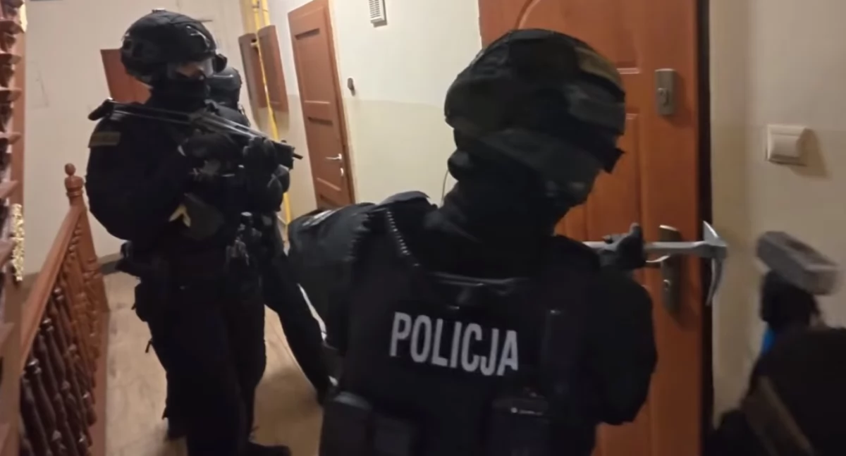 Tak kończy się gangsterska działalność. Dolnośląska policja w akcji [VIDEO]