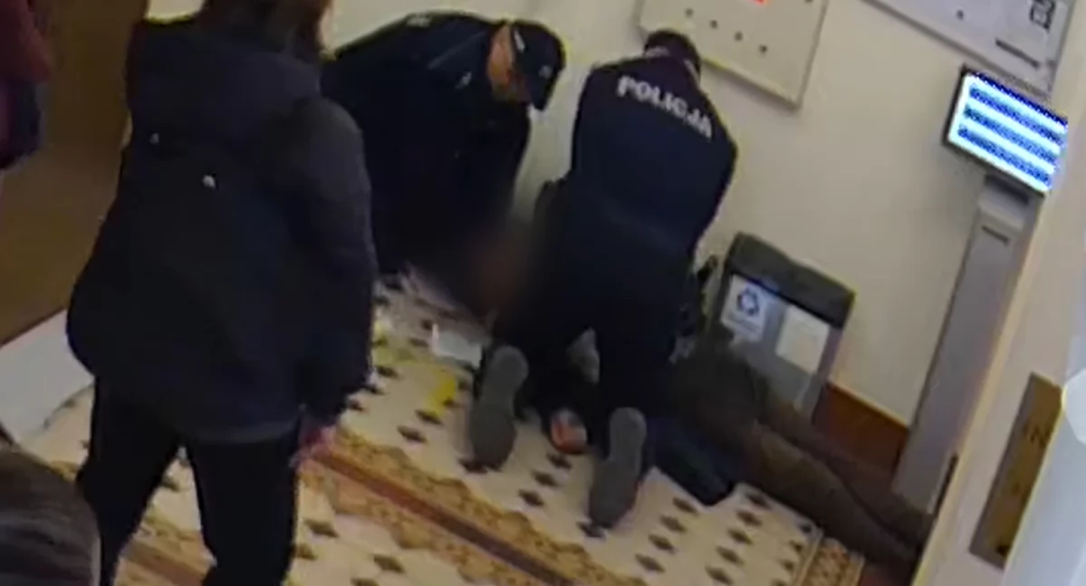 Uratowali mu życie. Wszystko nagrały kamery [VIDEO]