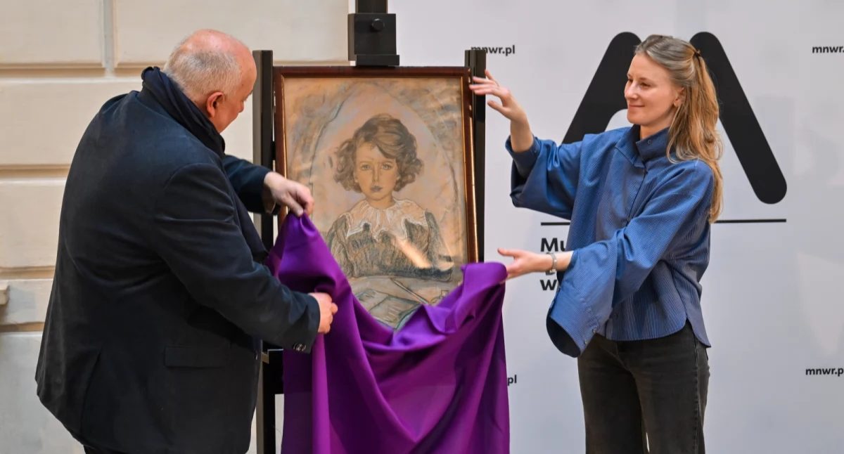 Kiedy ją malował, nie wiedziała, że portret zawiśnie w muzeum