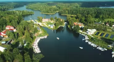 Mazury z lotu ptaka. Tu historia żeglugi spotyka się z naturą