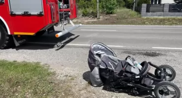 Porzucił roczne dziecko i uciekł do lasu