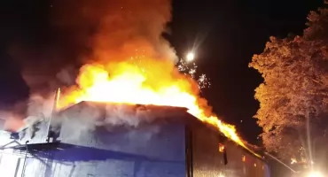 Gigantyczny pożar w Starogardzie Gdańskim. Nad miastem unosiły się kłęby dymu