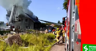 Koszmar w Czarnej Wodzie. Po pożarze odnaleziono ciało 7-latki