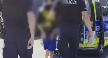 Zaatakował policjanta kamieniem i uderzył go w głowę