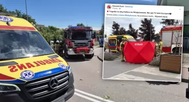 Tragedia we Władysławowie. Ponad godzina walki o życie seniora nie przyniosła skutku