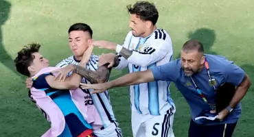 Gorąco po ostatnim gwizdku. Gwiazdor Argentyny stracił panowanie nad sobą