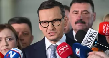 To powiedział Morawiecki po wyjściu z partii